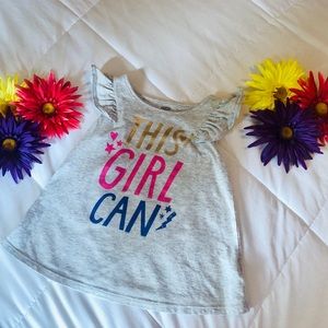This Girl Can shirt. Size 5T